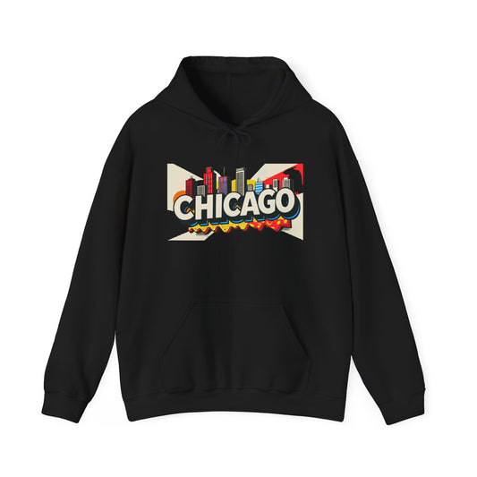 Chicago Unisex Hooded Sweatshirt