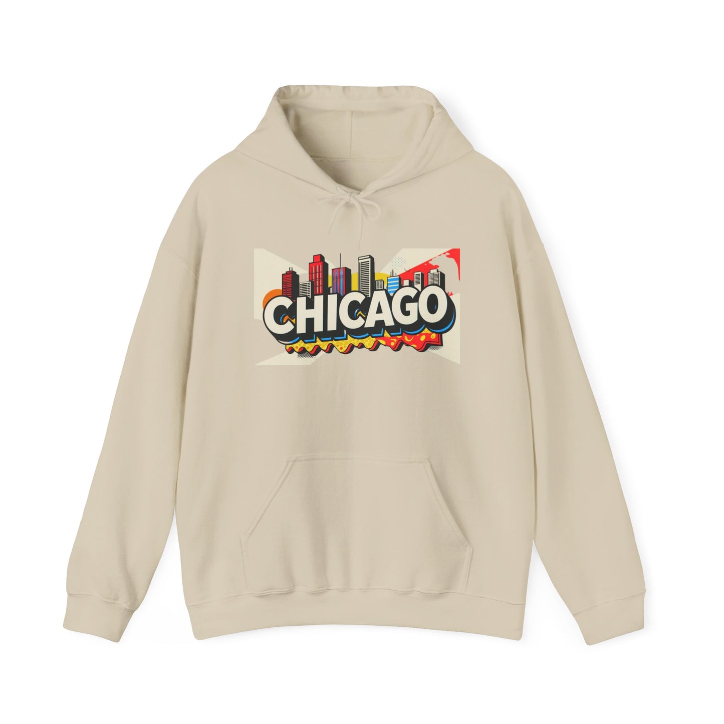 Chicago Unisex Hooded Sweatshirt