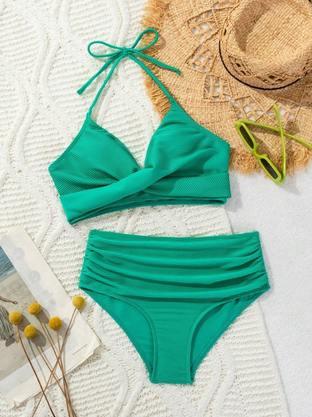 Casual Swimsuit Green