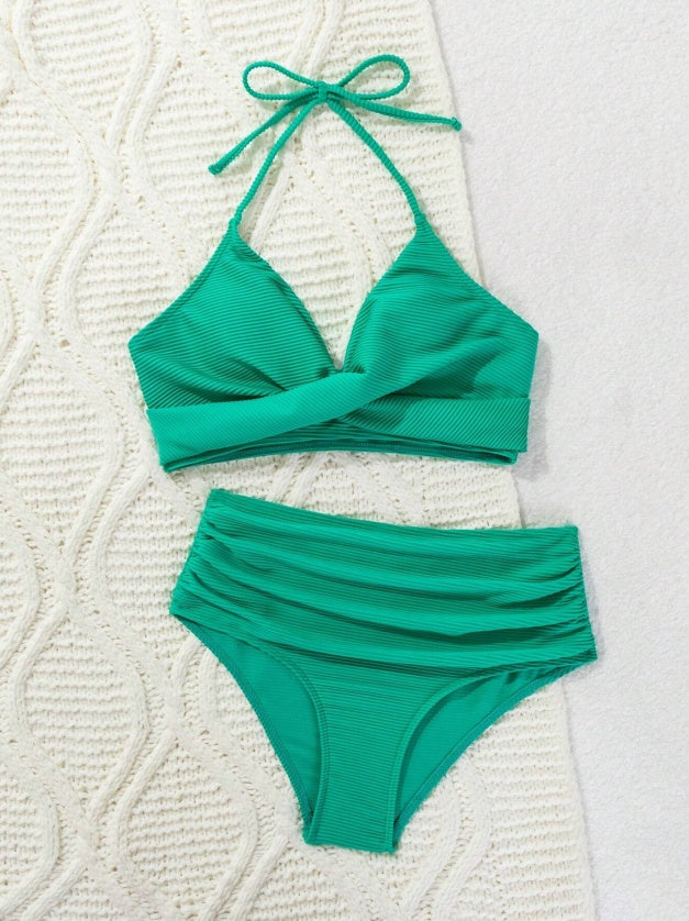 Casual Swimsuit Green